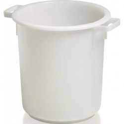 Récipient en plastique rond 40 l HD-PE nature D420xH445 mm avec poignée extérieure CRAEMER