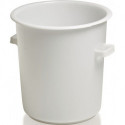 Récipient en plastique rond 75 l HD-PE nature D515xH530 mm avec poignée extérieu