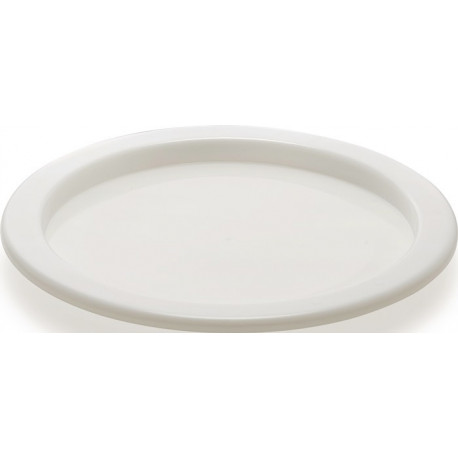 Couvercles empilables D. 515 mm blanc polyéthylène pour poubelle 75/110 l CRAEME