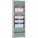 Planificateur d'atelier H900xl315xP76 mm gris 1 rangée EICHNER
