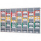 Tableau d'organisation H1282xl2300xP78 mm 7 rangées profil mural compris EICHNER