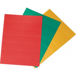 Porte-étiquette 3 couleurs de 14 unités chacune EICHNER