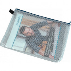 Sachet avec fermeture l.240xL340 mm avec fermeture éclair bleue EICHNER (Par 10)