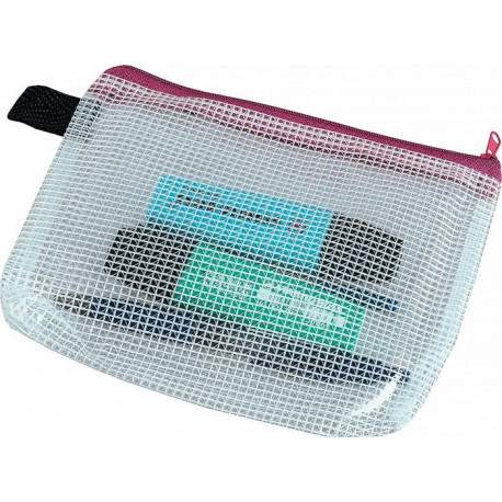 Sachet avec fermeture l.130xL180 mm avec fermeture éclair violette EICHNER (Par 10)