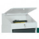 Pupitre rapporté H272/91xl500xP500 mm gris clair, RAL 7035 STUMPF