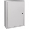 Armoire à suspendre H750xB500xT200 mm tôle pleine, 1 fond tôle d’acier gris clair, RAL 7035/gris clair,RAL 7035