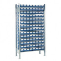 Étagère à emboîter H2000xl1000xP500 mm étagère d’extension 14 supports en acier