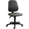 Chaise d’atelier pivotante Unitec rouleaux rembourrage tissu gris 440-620 mm BIMOS