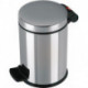 Poubelle à pédale 3 l D180xH270 mm acier inoxydable poli HAILO