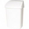 Poubelle à couvercle basculant H377xl246xP198 mm 10 l plastique blanc RUBBERMAID