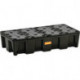 Bac collecteur 35 l L800xB400xH180 mm polyéthylène avec grille en PE CEMO