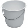 Seau 20 l polyéthylène blanc compatible alimentaire D. 360 mm hauteur 330 mm LOC