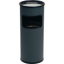 Combiné cendrier-poubelle D.260xH620 mm anthracite tôle d’acier DURABLE