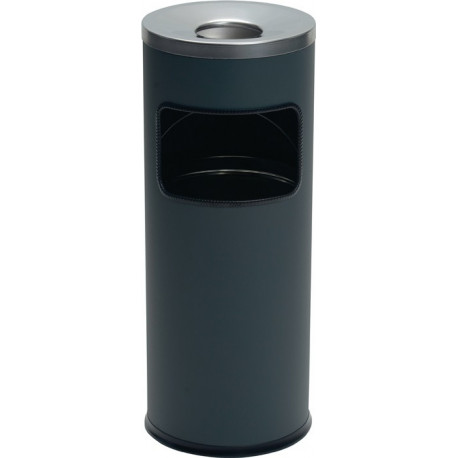 Combiné cendrier-poubelle D.250xH630 mm anthracite tôle d’acier DURABLE