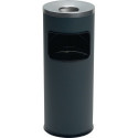 Combiné cendrier-poubelle D.250xH630 mm anthracite tôle d’acier DURABLE