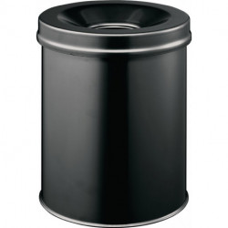 Poubelle H357xD.260 mm 15 l noir DURABLE