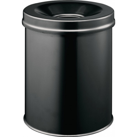 Poubelle H357xD.260 mm 15 l noir DURABLE