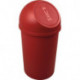 Poubelle H490xD.253 mm 13 l rouge HELIT