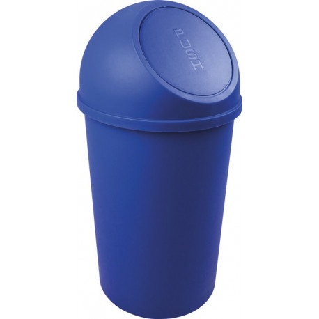 Poubelle H615xD.312 mm 25 l bleu HELIT