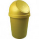 Poubelle H700xD.403 mm 45 l jaune HELIT