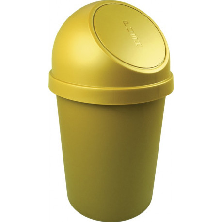 Poubelle H700xD.403 mm 45 l jaune HELIT