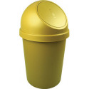 Poubelle H700xD.403 mm 45 l jaune HELIT