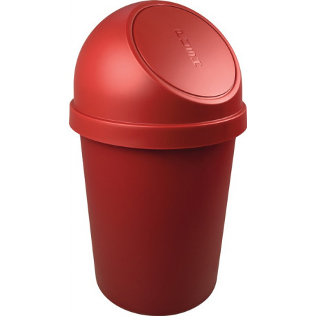 Poubelle H700xD.403 mm 45 l rouge HELIT