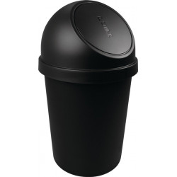 Poubelle H700xD.403 mm 45 l noir HELIT