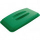 Couvercle PP vert l.555xP285 mm adapté à poubelle de tri 60 l DURABLE