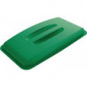 Couvercle PP vert l.555xP285 mm adapté à poubelle de tri 60 l DURABLE