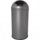 Poubelle D.314xH650 mm 30 l gris moyen HELIT