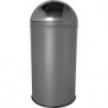 Poubelle D.314xH650 mm 30 l gris moyen HELIT