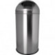 Poubelle D.314xH650 mm 30 l acier inoxydable HELIT