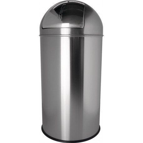 Poubelle D.314xH650 mm 30 l acier inoxydable HELIT