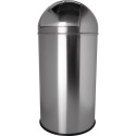 Poubelle D.314xH650 mm 30 l acier inoxydable HELIT
