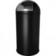 Poubelle D.360xH745 mm 50 l noir HELIT