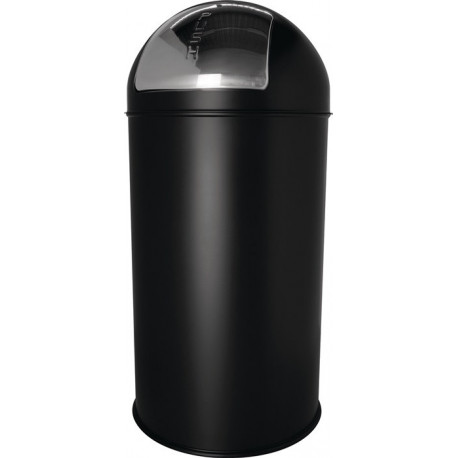 Poubelle D.360xH745 mm 50 l noir HELIT
