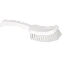 Brosse à manche HACCP longueur 250 mm épaisseur des poils 050 mm blanc NÖLLE
