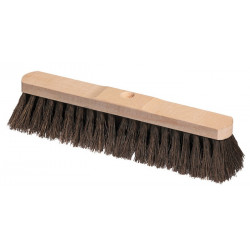 Balais longueur Arenga 500 mm avec trou d’emmanchement monture bois SOREX