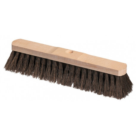Balais longueur Arenga 500 mm avec trou d’emmanchement monture bois SOREX