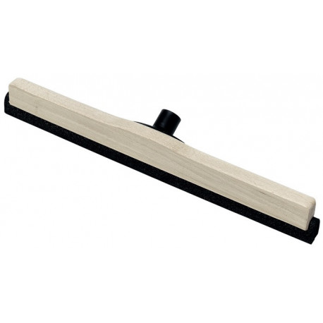 Raclette à eau longueur 400 mm bois avec embase de manche en plastique