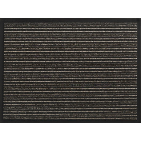 Paillasson rayé bronze polypropylène L800xl1200xS5 mm