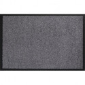 Paillasson lavable gris polyamide L900xl1500xS8 mm