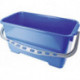Seau 22 l plastique bleu pour nettoyages de fenêtre NÖLLE