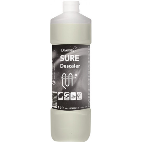 Détartrant SURE Descaler concentré 1 l bouteille DIVERSEY (Par 6)