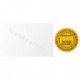 Plaquette de vérification pluriannuelles l.25xL60 mm contrôlé selon la norme DGUV3 20-29 film sachet de 100 pièces