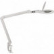 Éclairage à loupe à LED lunette 127 mm (5 po.) Pince de table blanc