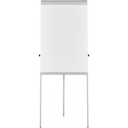Chevalet à feuilles mobiles surface d’écriture l680xH980 mm crème/gris clair MAGNETOPLAN