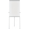 Chevalet à feuilles mobiles surface d’écriture l680xH980 mm crème/gris clair MAGNETOPLAN