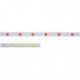 Barre magnétique L500xl50xS0,5 mm blanc autocollant MAGNETOPLAN (Par 10)
